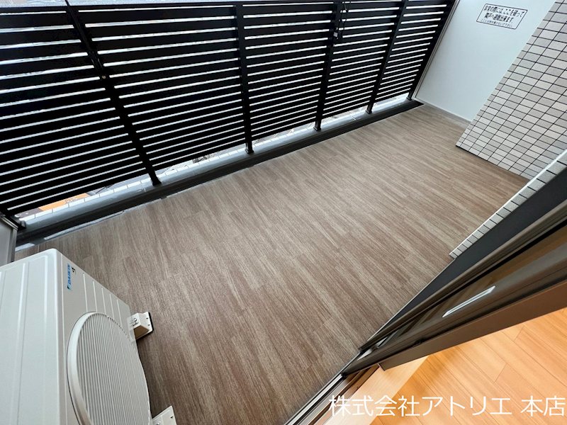 プレジオ森河内ASIAN ベランダ