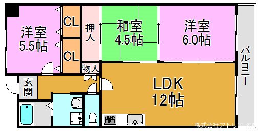 カーサフロレスタ 間取り図