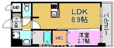 ファステート東大阪バレーナ 間取り図