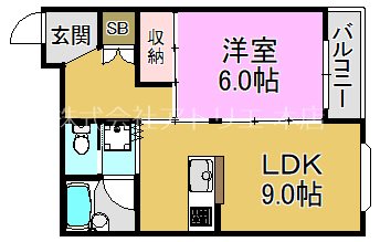 都ハイツ 間取り図