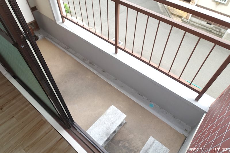 都ハイツ ベランダ