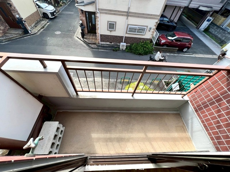 都ハイツ ベランダ