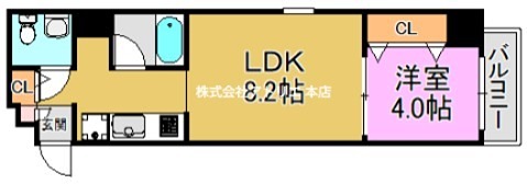 パークモダン高井田 間取り図