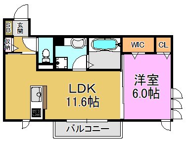 ラリュール 間取り図