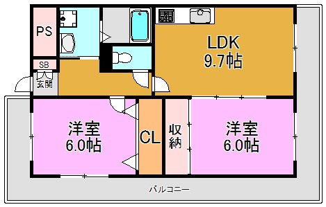 トライアンファルアーク 間取り図