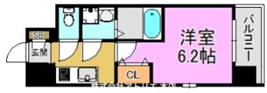 インザライフ大阪EAST RESIDENCE 間取り図