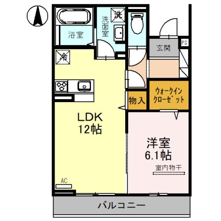 モンアミ 間取り図