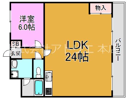 ステーションコート長田 間取り図