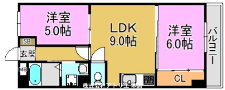 シャトー寿楽 間取り図