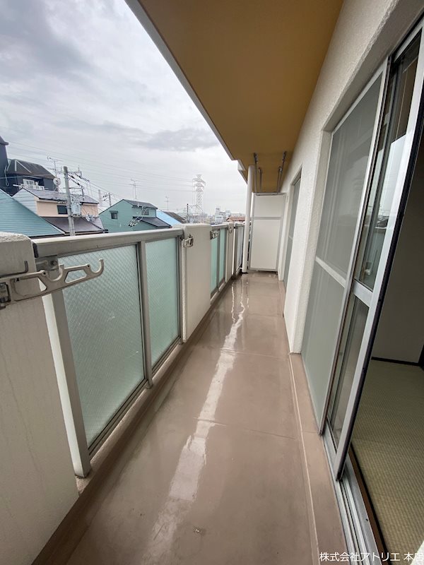 新家グランドハイツ ベランダ