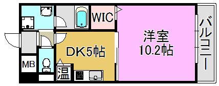 グランコートヒグチ 間取り図