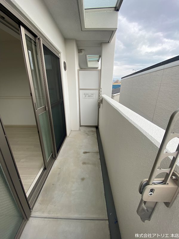 グランコートヒグチ ベランダ