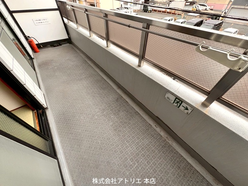 レジデンス清 ベランダ