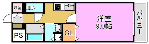 コンフォートエヌズ 間取り図