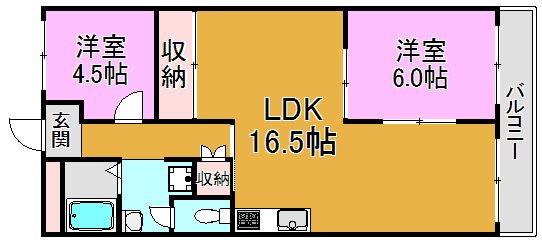 ドルミムラオ 間取り図