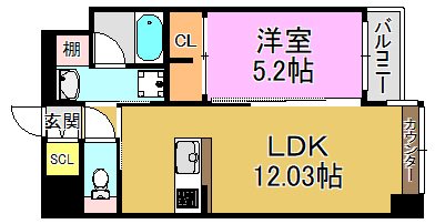 プレジオ長田 間取り図