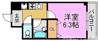 ヴィラサンシャイン 間取り図