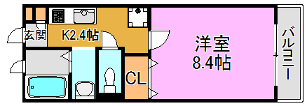 アリエッタ西堤 間取り図