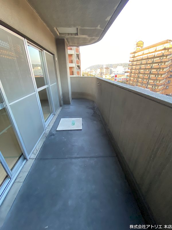 木の国ハイツ ベランダ