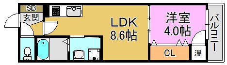 F asecia Rumina 間取り図