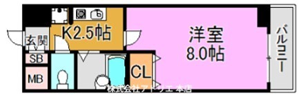 グランドゥルイ 間取り図