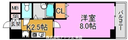 グランドゥルイ 間取り図