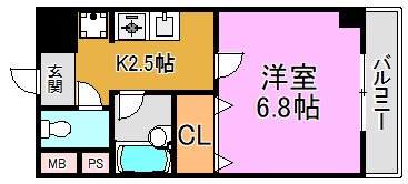 シティーヴェローナ 間取り図