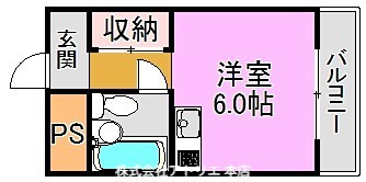 ヴィラオビラ 間取り図