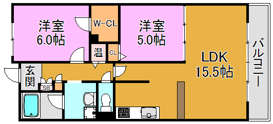 ソリエベーネ 間取り図