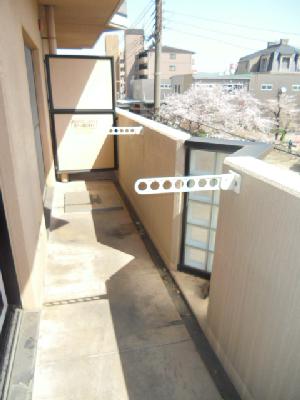 メゾンプランシェール ベランダ