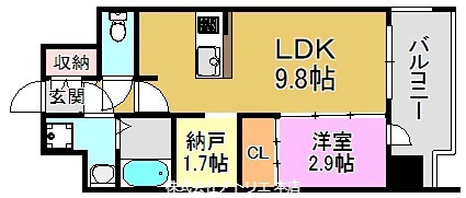 ESTONE　HIGASHIOSAKAⅡ 間取り図