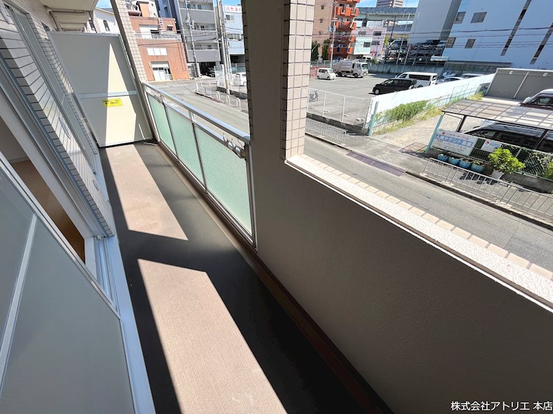 クレージュ ベランダ