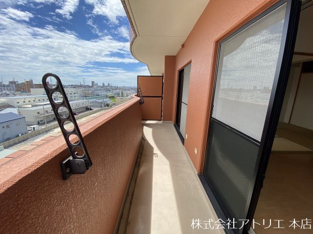 ディアコート ベランダ