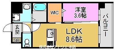 ESTONE　HIGASHIOSAKA 間取り図
