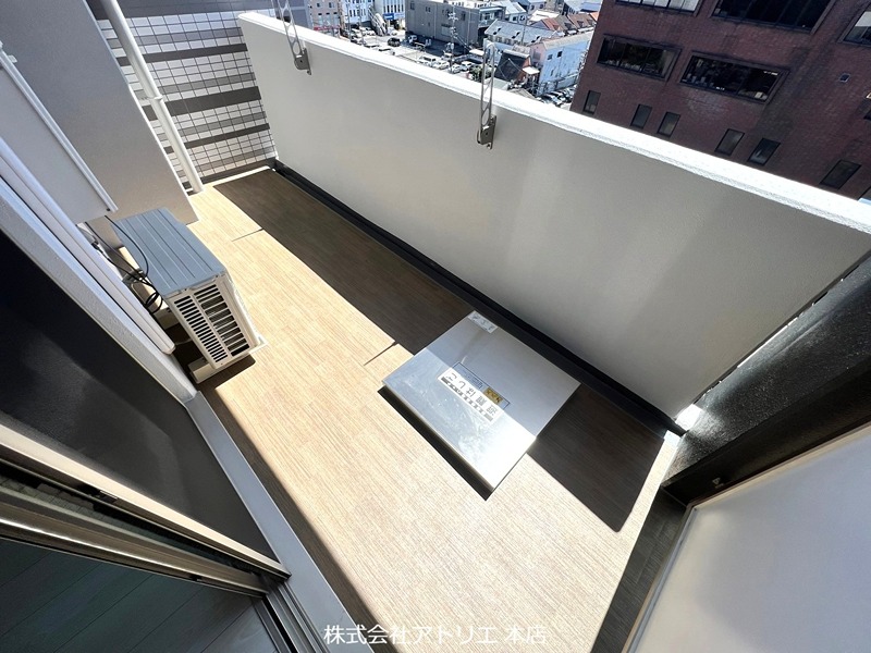 ESTONE　HIGASHIOSAKA ベランダ