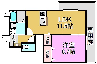 モメント　ファスト 間取り図