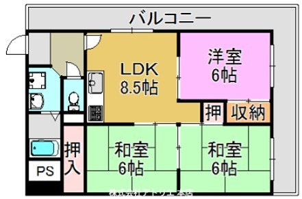 ボラードマンション 間取り図