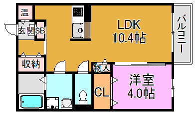 ベイサージュN　 間取り図