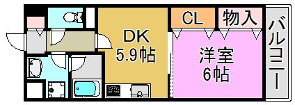 ヴァンベール 間取り図