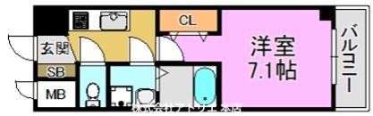 S-RESIDENCE高井田Central 間取り図