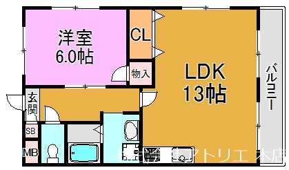 バレイシティ 間取り図