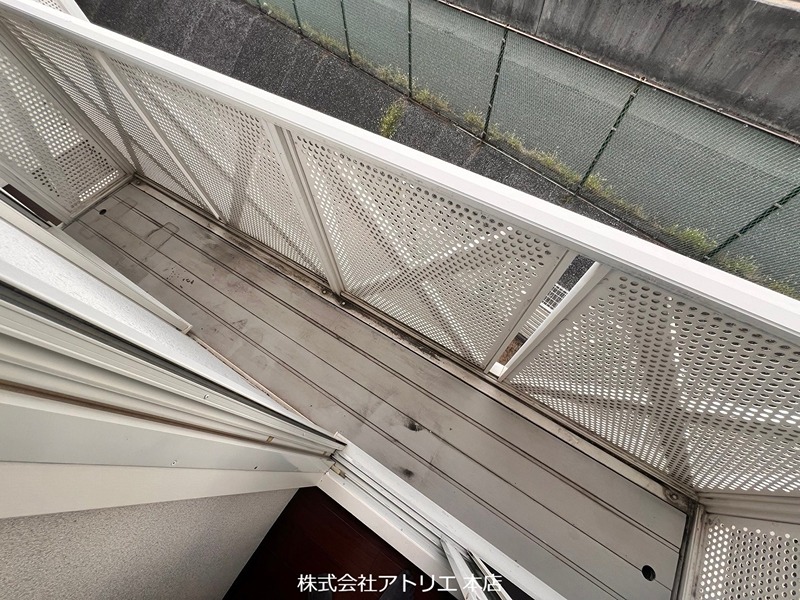 リバーサイドスクエア ベランダ