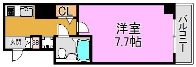 デリード高井田 間取り図