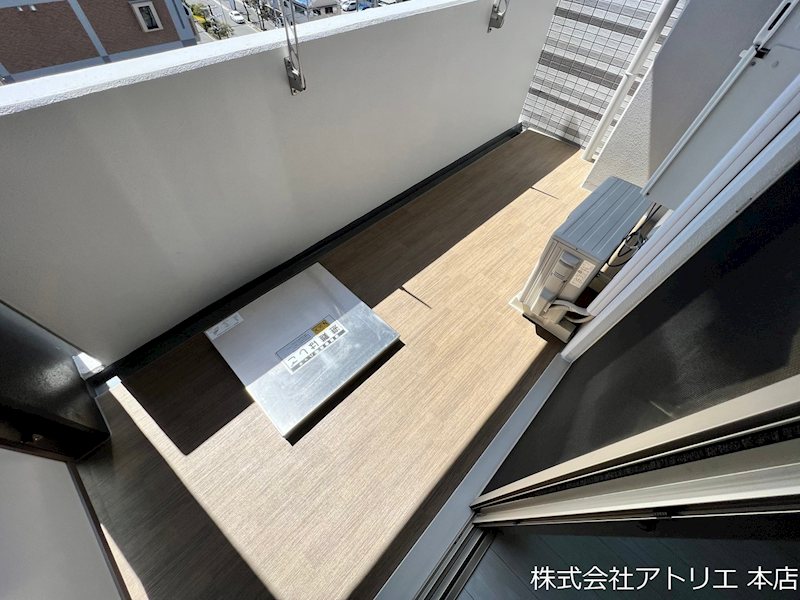 ESTONE　HIGASHIOSAKA ベランダ