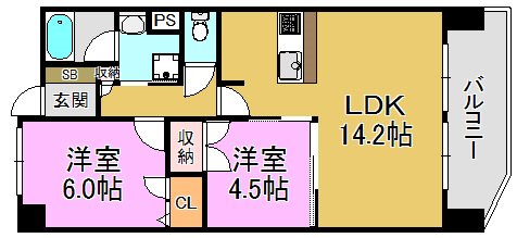 Gran Le Ciel 間取り図