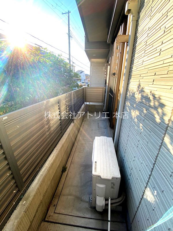 シャーメゾン稲田本町A棟 ベランダ