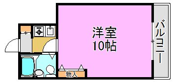 マンションプレザント 間取り図