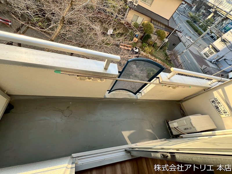 マンションプレザント ベランダ