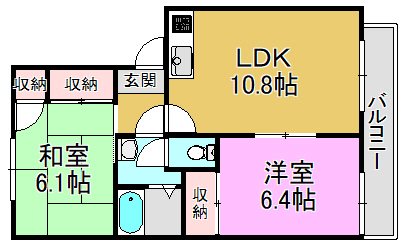 Verde Pallazo箕輪 間取り図