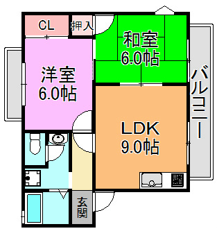 Verde Pallazo箕輪 間取り図